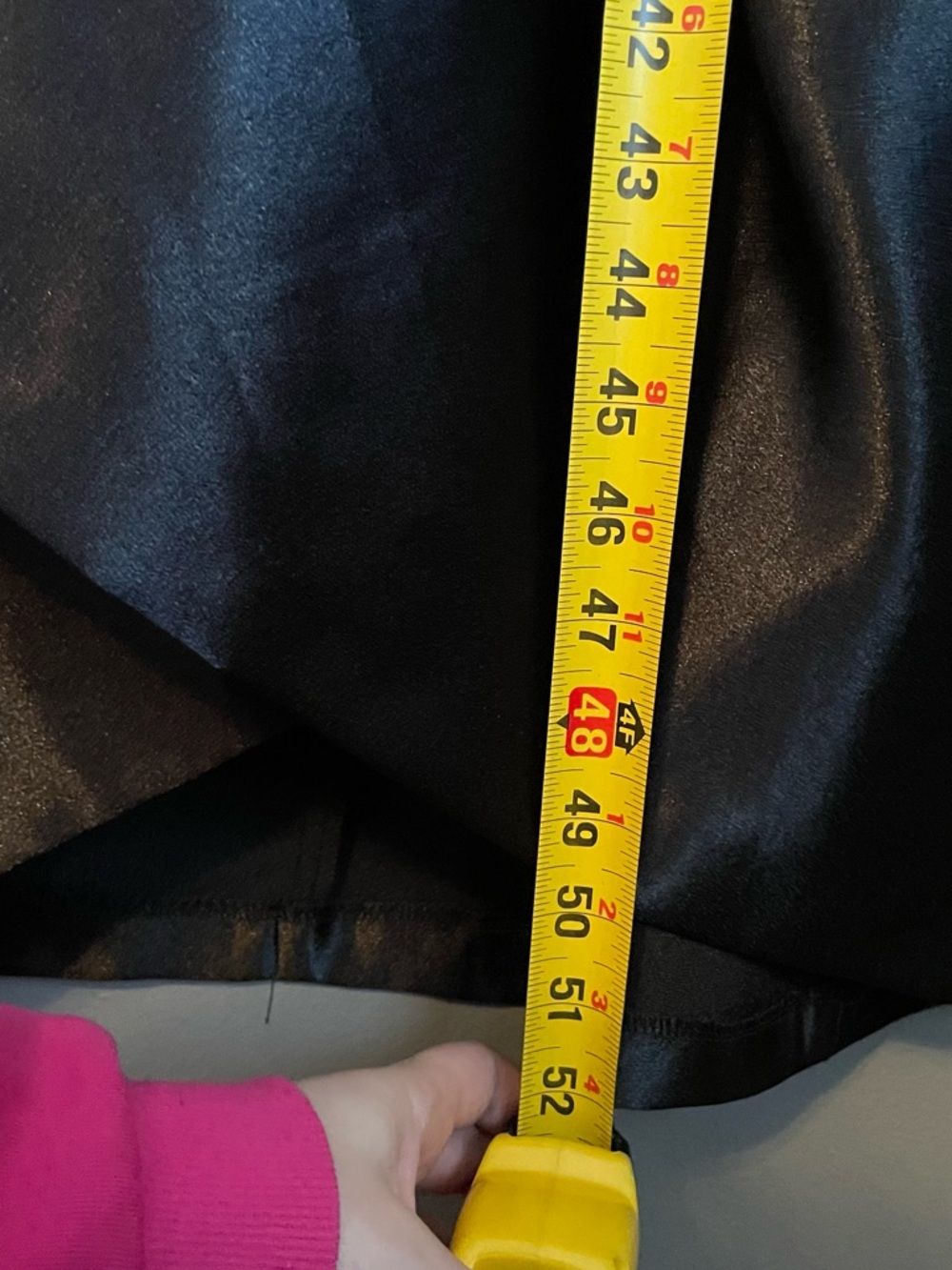NWT Julia Jordan Sz 12 Women’s Long Sleeve Satin Cocktail Midi Dress Ret $139! - Picture 14 of 16